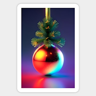 Christmas Baubles 7 Sticker